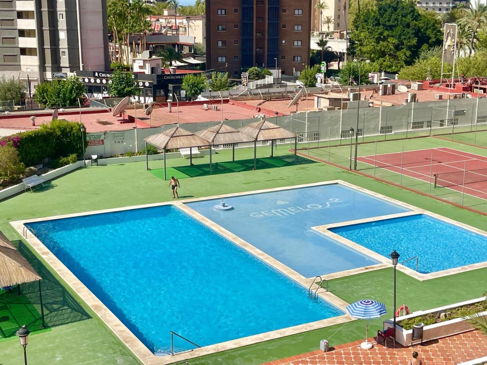 Gemelos 2 Levante Beach Benidorm Eksteriør bilde